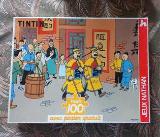 puzzle Tintin Le lotus bleu