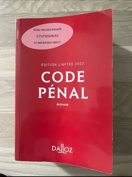 Code Pénal 2022