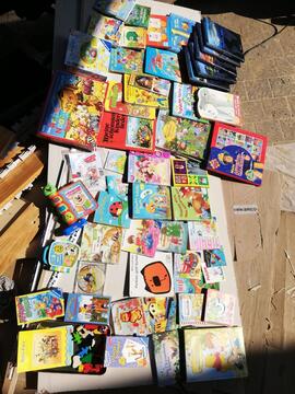 Grand lot de livre et jeux en ALLEMAND pour enfants