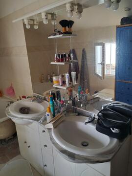Ensemble complet de salle de bains : meubles bas, vasques et miroirs