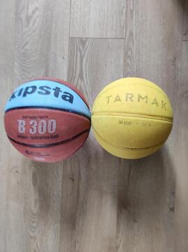 2 ballons de basket taille 6