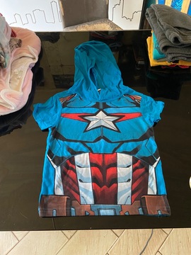T shirt à capuche «Captain Amerrira» ( Marvel )