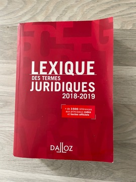 Lexique de termes juridiques