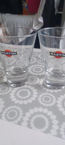 2 verres à Martini