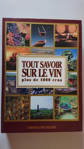 Livre Tout savoir sur le vin