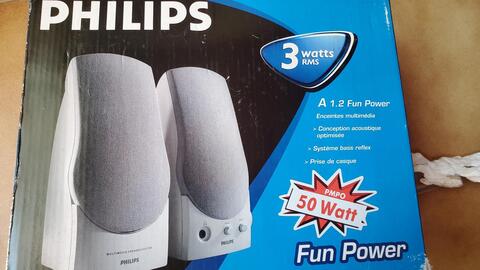 enceintes Philips pour pc