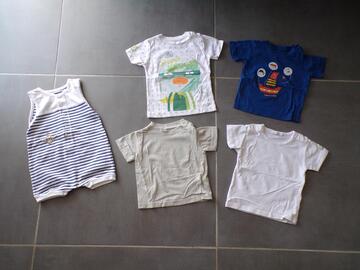 Vêtements garçon 9 mois, 12 mois et 1 an