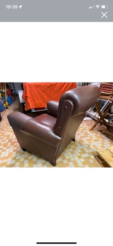 fauteuil en cuir