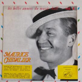 Disque vinyle 33 tours : Maurice Chevalier - les plus belles années du music-hall