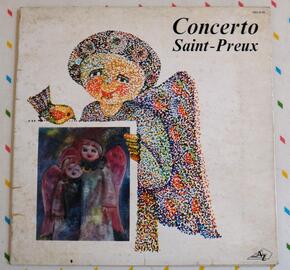 Disque vinyle 33 tours : Concerto Saint-Preux - Concerto pour une voix