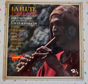 Lot de deux disques vinyle 33 tours : Flûte indienne