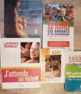 lot livres grossesse et petite enfance