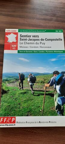 Topo Guide 653 St Jacques de Compostelle ( Moissac/ Condom/ Ronceveaux )