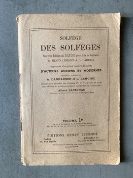 livre de solfege