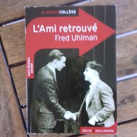 Livre L'Ami retrouvé de Fred Uhlman