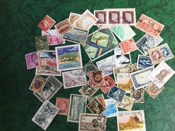 lot timbres Algérie