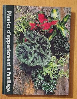 Livre Plantes d'appartement à feuillage 1977