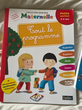 cahier maternelle 3/4 ans