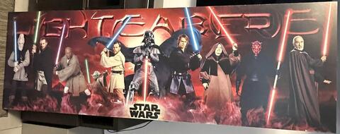 Grand tableau Star Wars