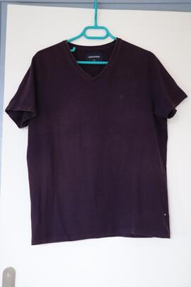 tee shirt violet/noir – taille XL