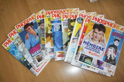 Lot magazines Phosphore