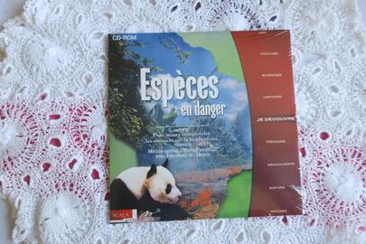 CD-ROM « ESPECES en DANGER » Musée National d’Histoire Naturelle