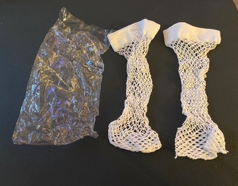 TU ?, chaussettes résille blanches neuves 3