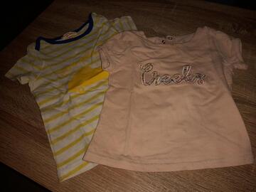 2 Tee-shirts 18 mois