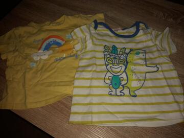 2 Tee-shirts 12 mois