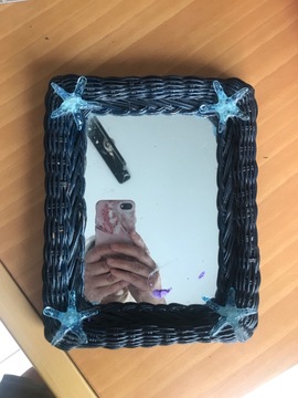 petit miroir osier