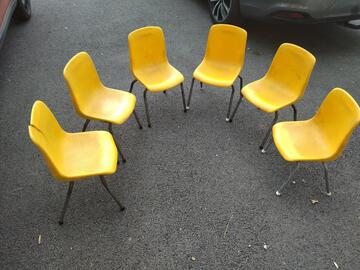 6 chaises enfants