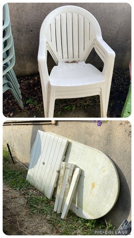 Salon de jardin « Table + Chaises »