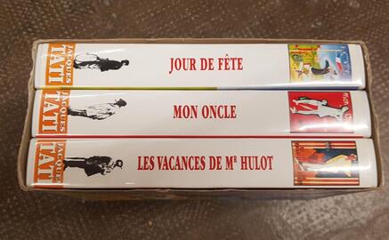 3 VHS Jacques Tati