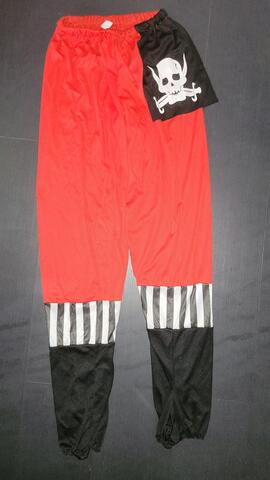 pantalon de déguisement pirate taille unique