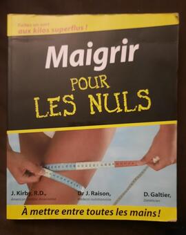 livre Maigrir pour les nuls