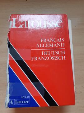 dictionnaire français/ allemand