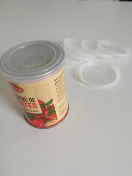 Petits couvercles pour boîtes de conserve (x 20)