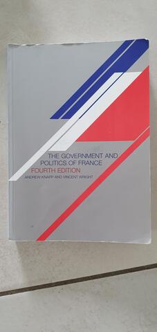 Book - The government and politics of France