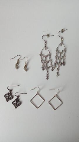 boucles d'oreilles fantaisie