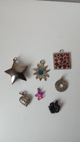 lot pendentifs fantaisie