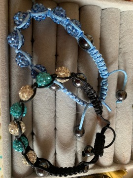 Bracelets bleus