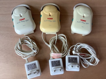 3 modules interphone bébé Tomy pour pièces