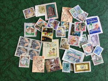 lot timbres Italie le 20/8