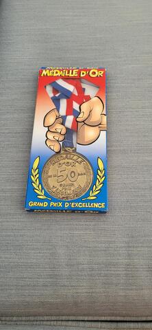 médaille 50 ans