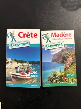 guides du routard madère et Crète