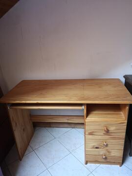 bureau en pin