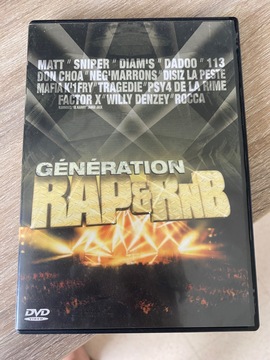 dvd génération rap et rnb