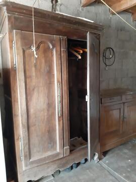 armoire 2 portes penderie