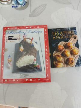 2 livres de recettes Apéro et Fetes