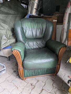 fauteuil en cuir